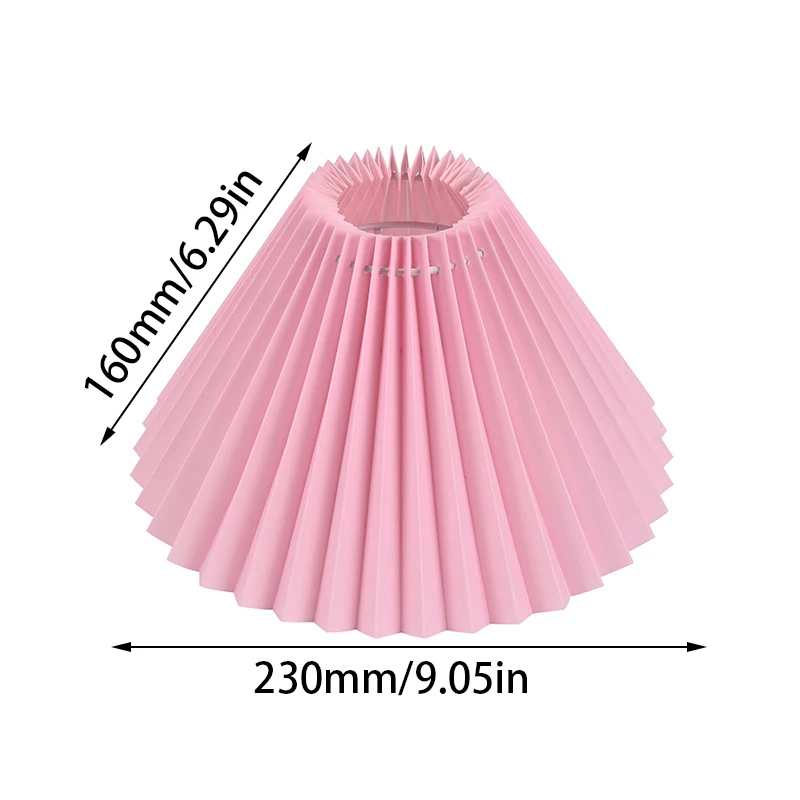 14 Colors High Quality Mini Lampshade for Table Lamp Pleated Lampshade For Bedroom And Hotel Multiple Colors Available