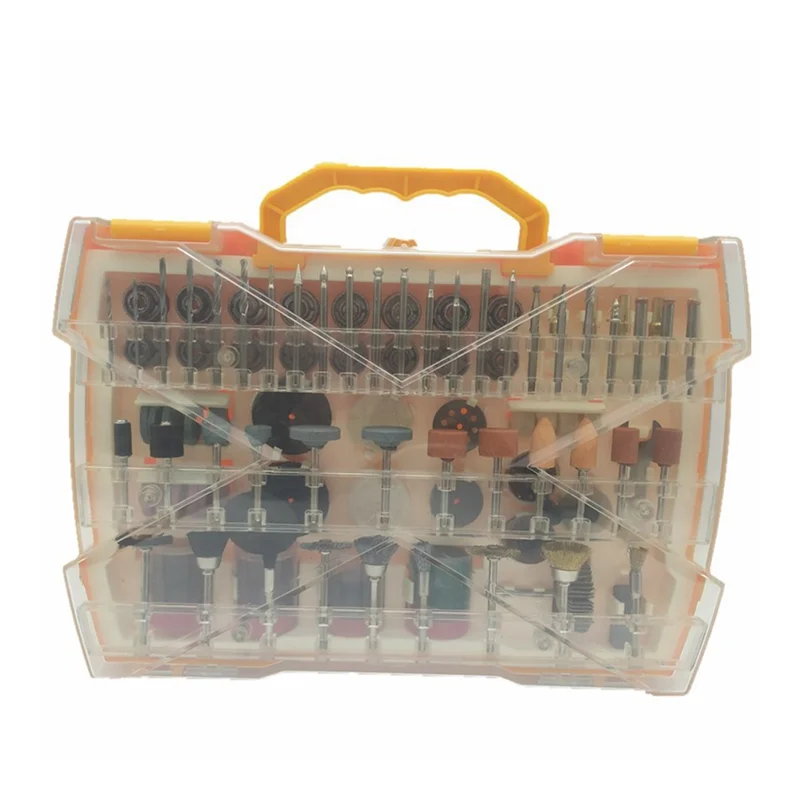 مجموعة ملحقات أدوات الطحن الكهربائية، 302 قطعة لقم عالمية لسهولة القطع والصنفرة والطحن والنحت