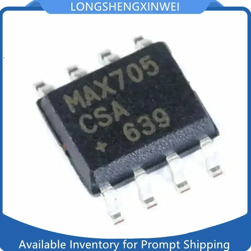 1PCS MAX705CSA MAX705CSA+T SOIC-8 Microprocessor MCU Monitoring Chip NEW