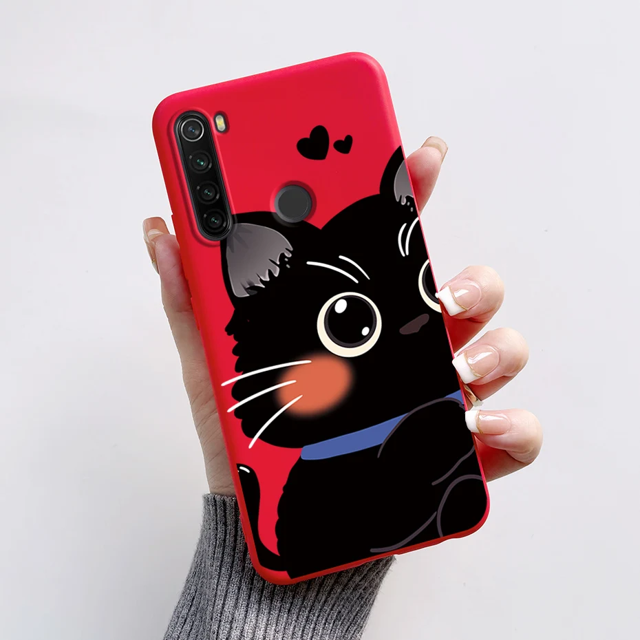 Cover protettiva Capa per Xiaomi Redmi Note 8 2019 2021 Cover in Silicone morbido conchiglie per Xiaomi Redmi Note 8T custodie per cellulari