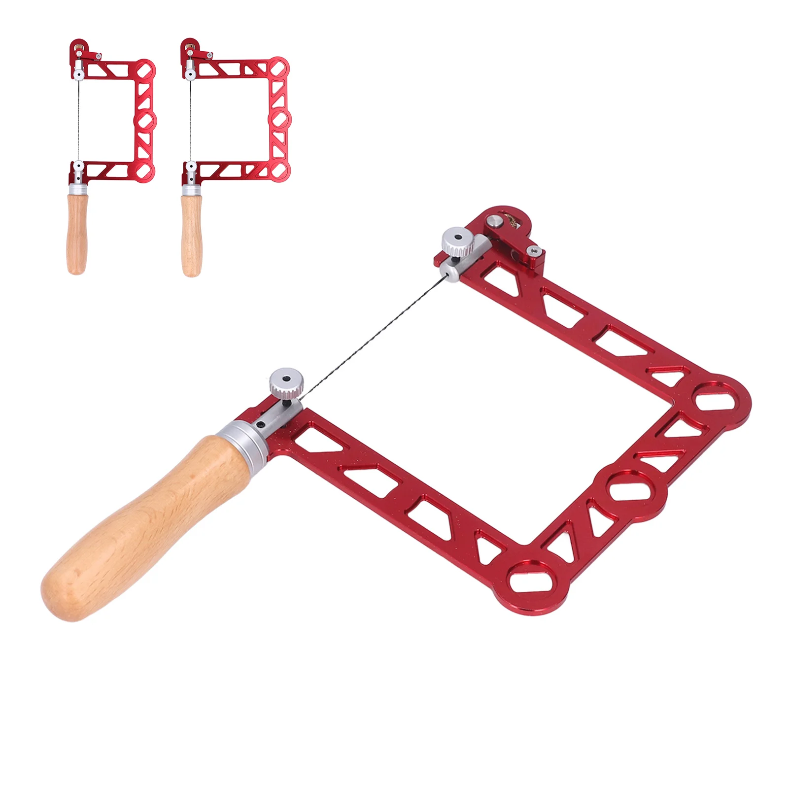 Mini Woodworking Hand Saw U Shape Wooden Handle Coping Saw for Jeweler Metal Processing Wooden Handle Saw