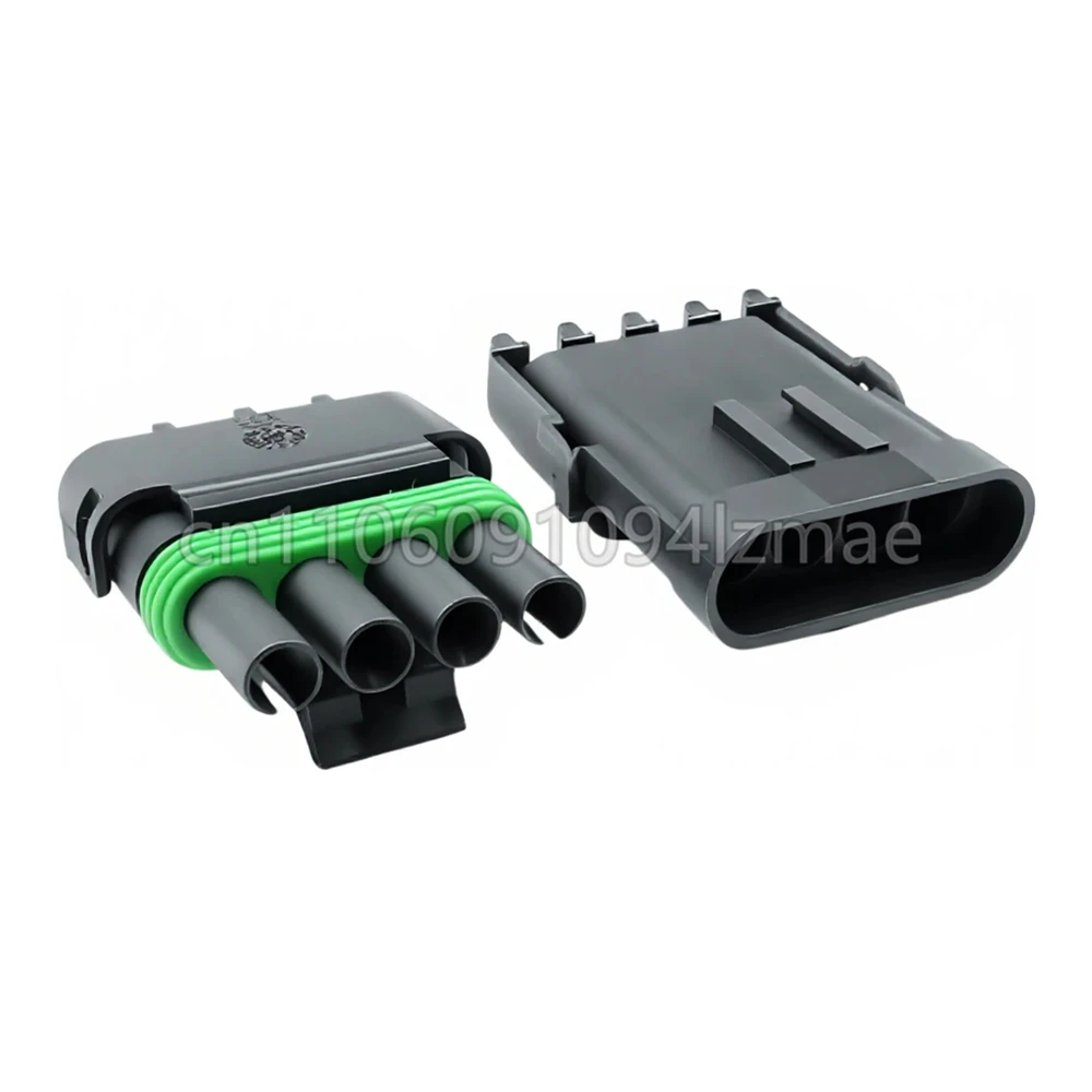 4 Pin AC Assembly Auto Connector Female Male Weather Pack Electrical Sealed Wiring Socket 12010974 12015797 12020830 12020832