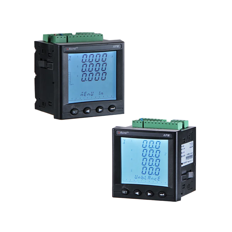 

Three Phase Power Analyzer energy meter 0.5S accuracy APM810 Harmonic distortion monitor current voltage Modbus Ethernet network