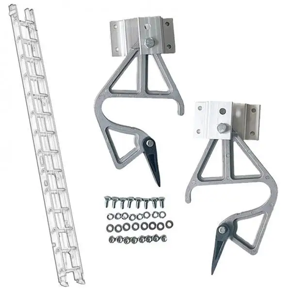 Extension Ladder Rung Lock Kit Aluminum Alloy for 28-11 Extension Ladders Sturdy Professional Premium Durable