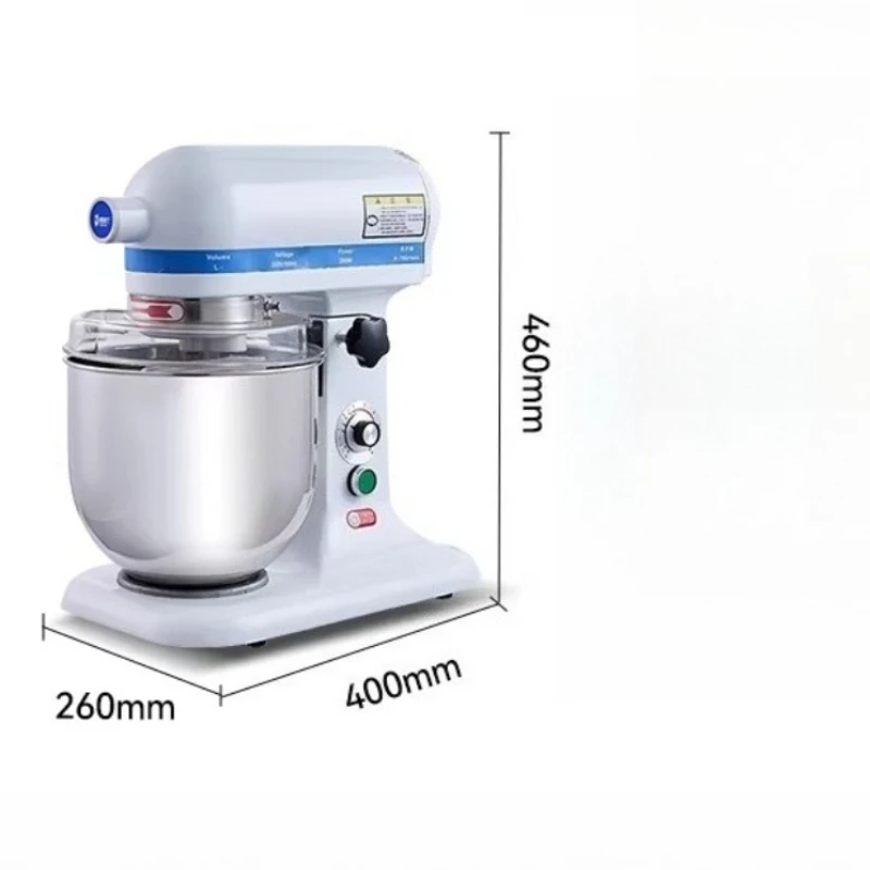 Commercial Mixer: 3-in-1 Fully Automatic Multi-Purpose Machine Kneading Dough Mixing Fillings Whipping Cream and Fresh Milk JT40