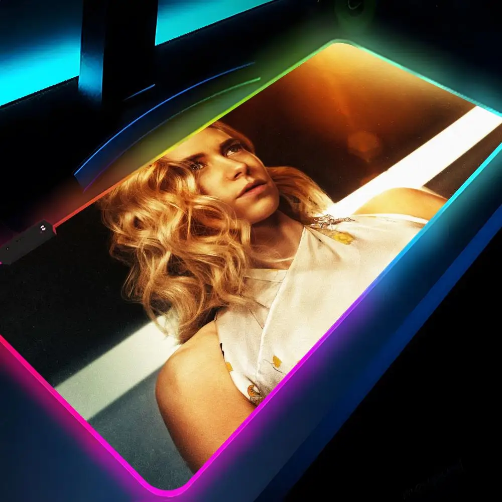 Mission Impossible 4 cute Mouse Pad Gaming LED 700x300 Mouse Mat Mousemats Table Pads PC Desk Mat RGB Keyboard Mat XXL