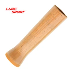 LureSport 2pcs cork grip 10cm front indentation Rod Building Component Cork Rod handle Repair Fishing Pole DIY Accessory