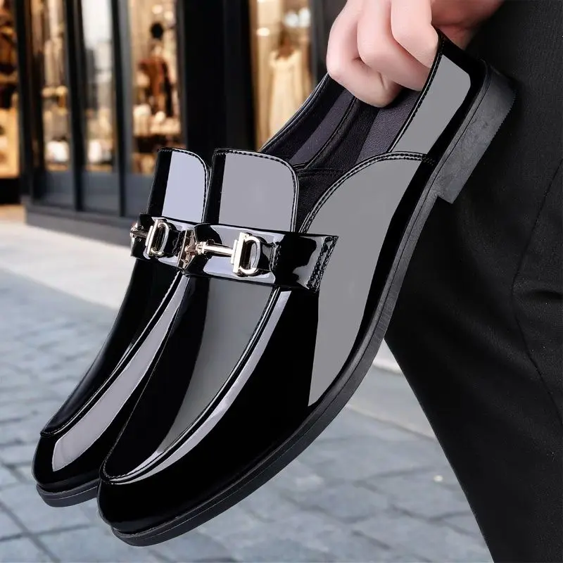 

Лидер продаж, мужская кожаная обувь, лоферы без шнуровки на плоской подошве, супер мягкие, модные, модные, классические, нескользящие, износостойкие