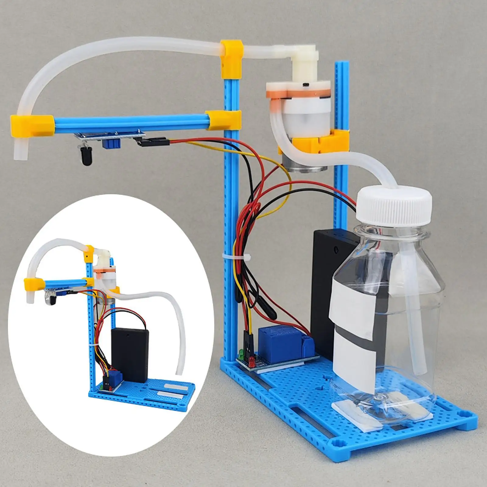 

Дозатор пенного мыла, модель для вечеринки, детская инновационная собранная обучающая опора, научные наборы для подростков, индукционный принцип