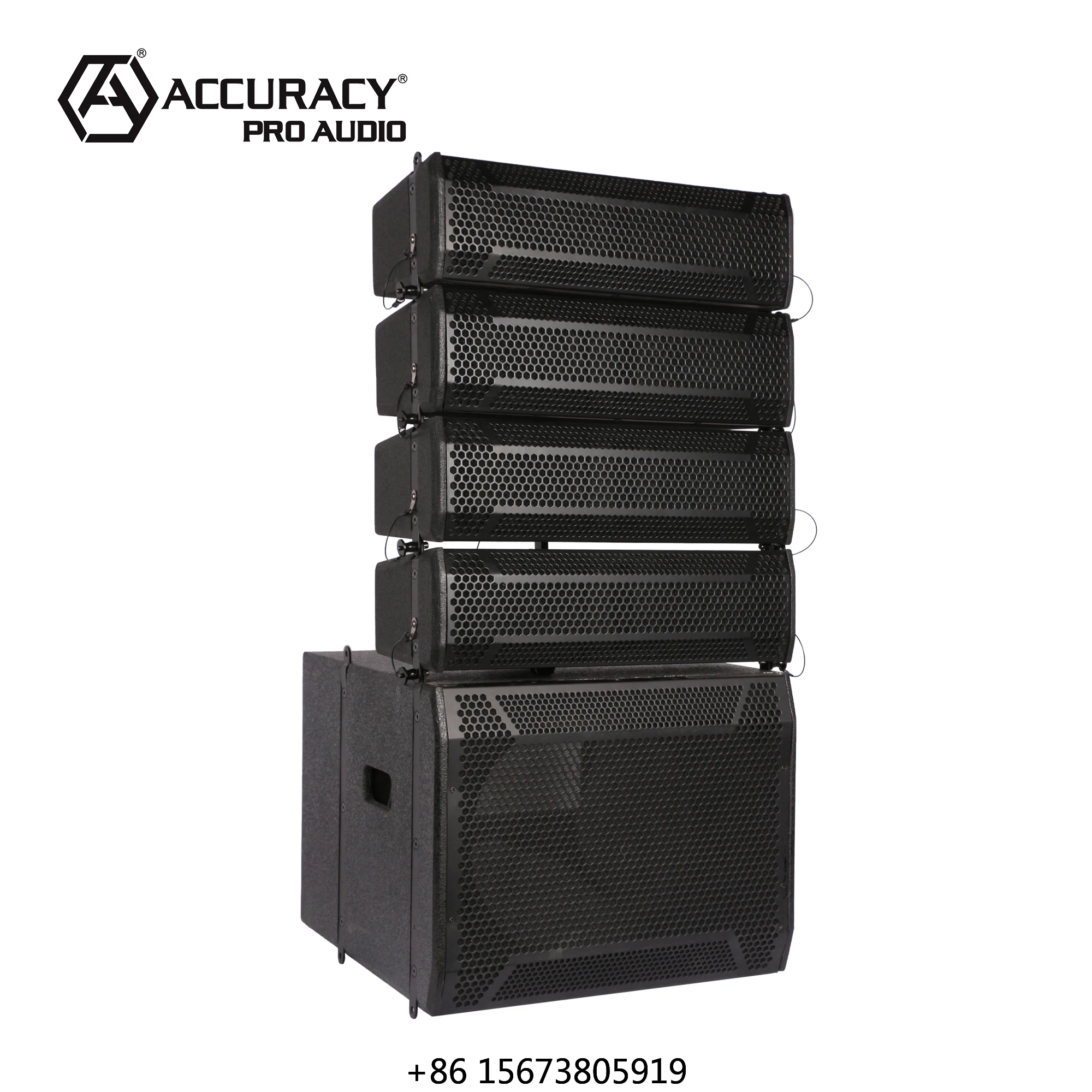 

Профессиональная аудиосистема Accuracy Pro Audio LA412D-KIT 1000 Вт, активная линейная акустическая система PA