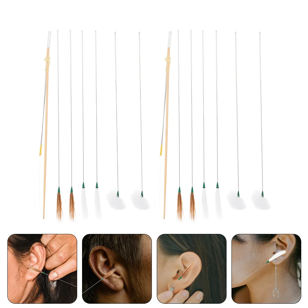 16 Pcs Ear Picking Earwax Removal Spoons Portable Picks Household Baby