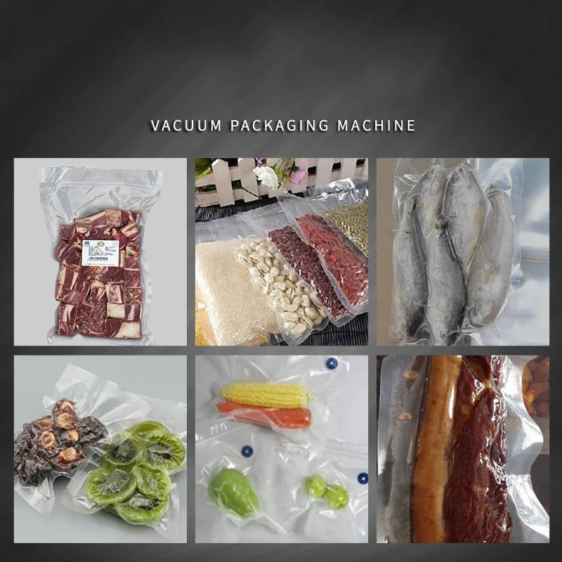 Alimentaire Riz Viande Poisson DZ-260 DZ400 Usine Prix De Gros Commercial Semi Auto Mini Bureau Scellant Machine D'emballage Sous Vide