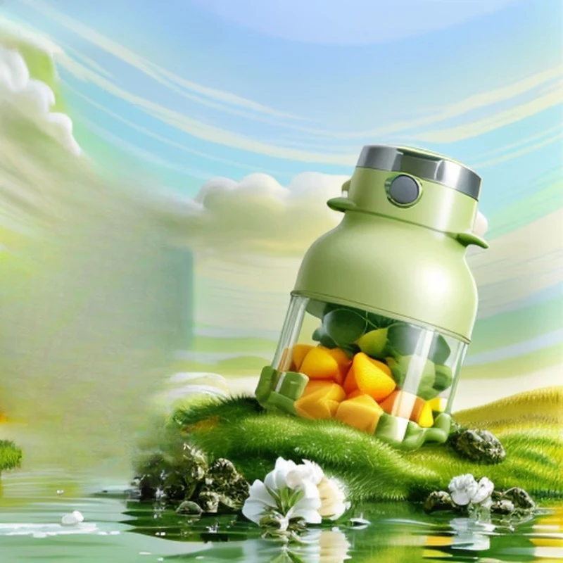 

Beauty Juicer Juicing Cup Sports Juice Cup Small Juicing Bucket Household Charging Small Portable Children's Baby