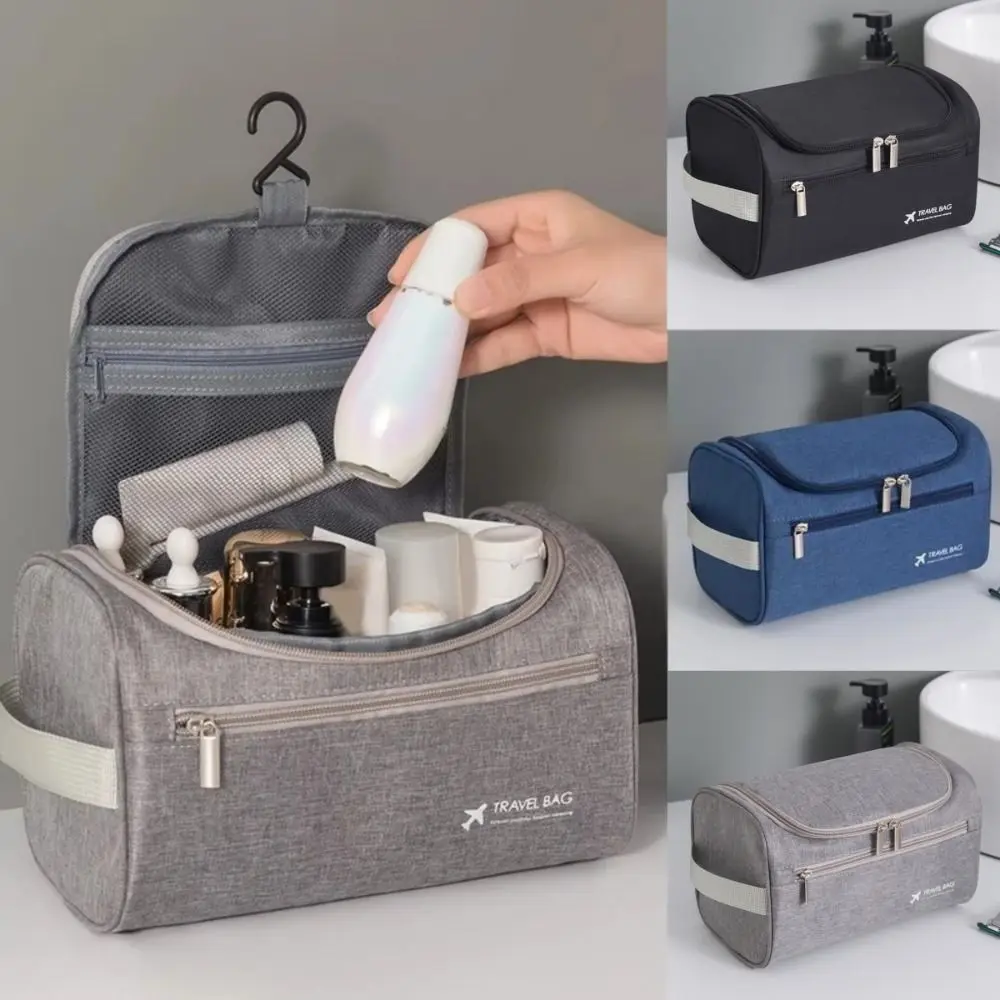 Fashion Large Capacity Travel Toiletry Bag Portable Folding Cosmetic Bag Wash Bags Pencil Case Storage Bag