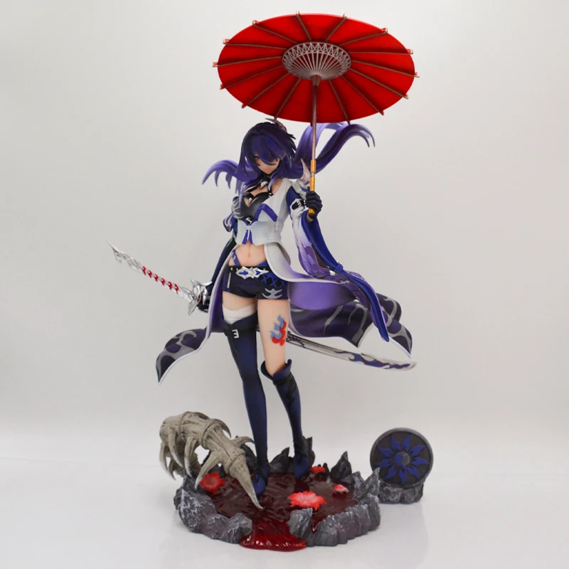 40cm Honkai Star Rail Huang Quan Sexy Anime Figure Acheron Action Figure Honkai Impact 3rd Figurine Adult Model Doll Toys Gifts