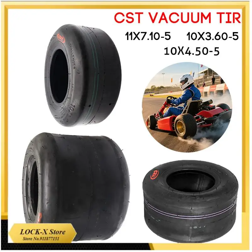 

High quality 10X4.50-5 11x7.10-5 inches, suitable for CST four-wheel karting, high-quality tire accessories