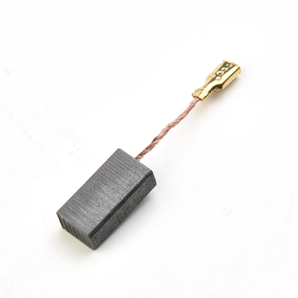 10pcs Carbon Brushes Motor Carbon Brush Replacement For Motor Angle Grinder GWS6-100 S1M-FF03-100A 5*8*15mm Power Tool Accessory