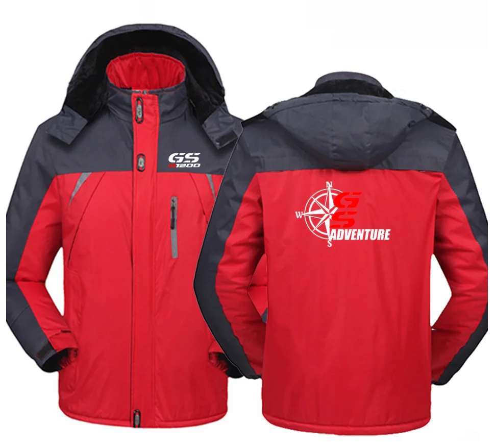 Chaqueta cortavientos impermeable para exteriores, abrigo cálido a prueba de frío, ropa de montañismo, abrigos de alta calidad, GS ADV 1200 LOGO 2023