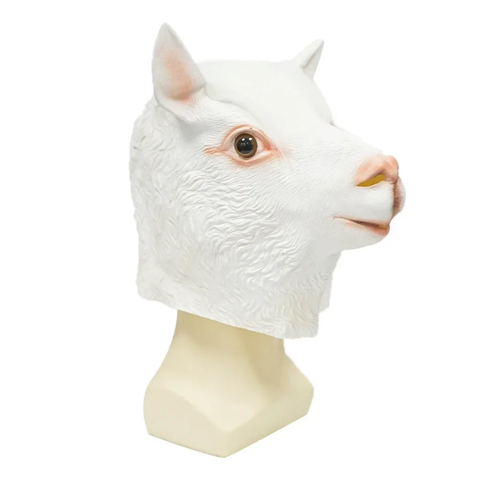 Latex Masker Kap Eend Geit Wild Zwijn Alpaca Eenhoorn Ezel Halloween Carnaval Nacht Bar Nachtclub Dier Cosplay Maskerade Rekwisieten