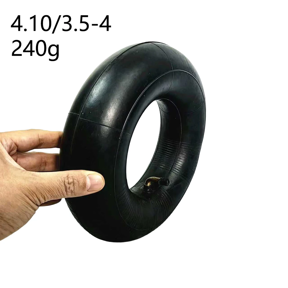 

1/2pcs 4.10/3.50-4 Rubber Inner Tube Heavy Duty Tube For Lawn Mower Golf Cart Trolley Wheelbarrows Hand Trucks For AV Bent Valve