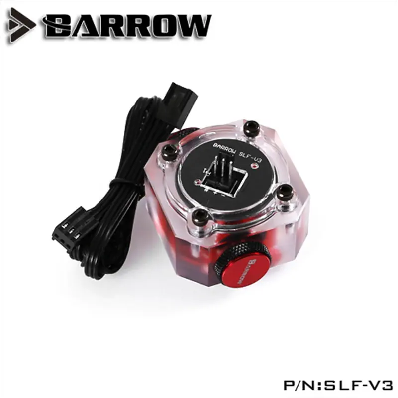 Barrow SLF-V3 Water Cooling System Electronic Data Type Flow Sensor Indicator , Able To Access The Motherboard To Read Data