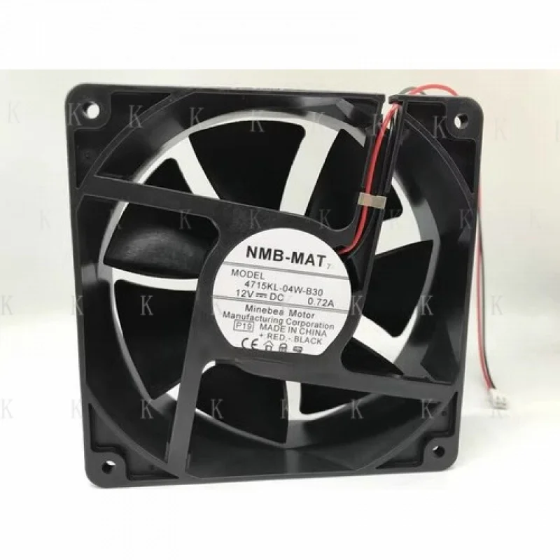 

C НОВЫЙ ДЛЯ NMB 12038 4715KL-04W-B30 DC12V 0,72A 2-проводной вентилятор охлаждения