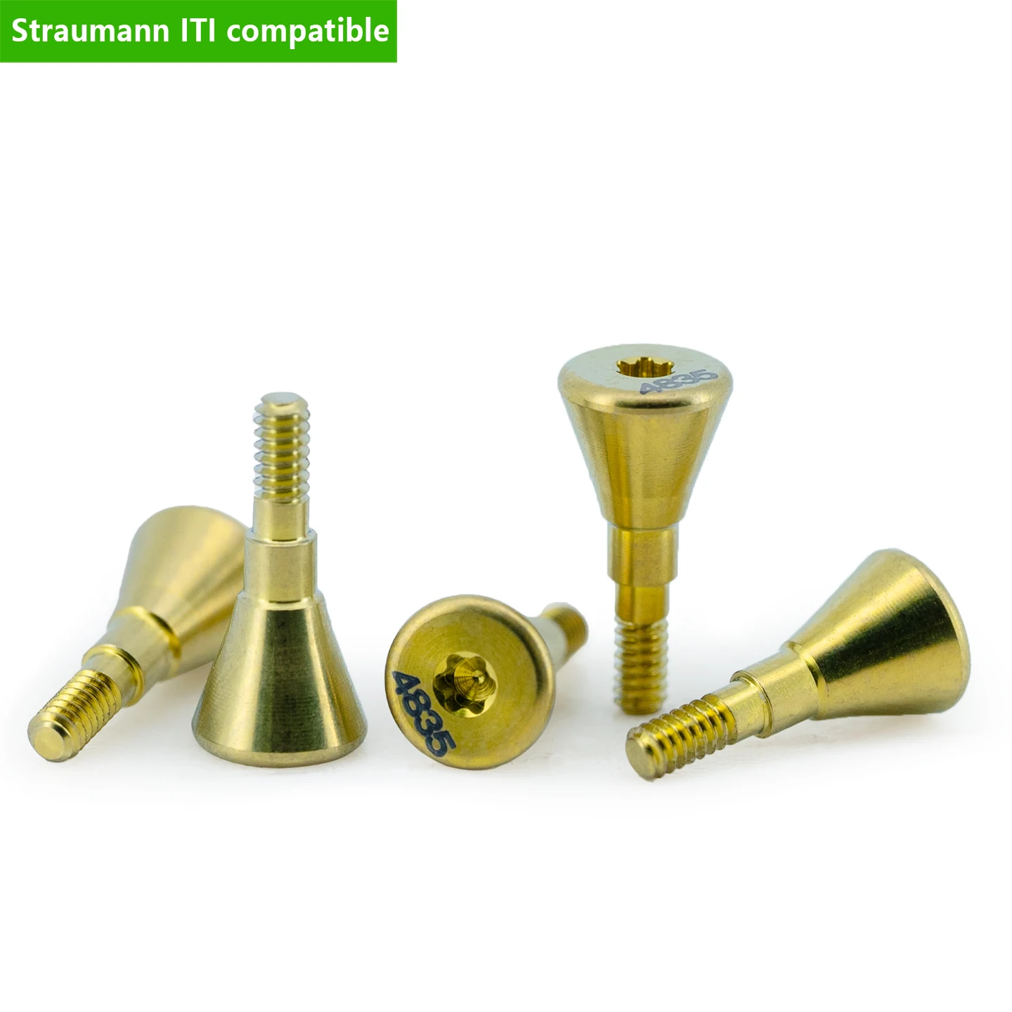 

Healing Abutment for Straumann Dental Healing Cap Compatible with NC RC Prosthetic Restoration Component Factory Direct Sales