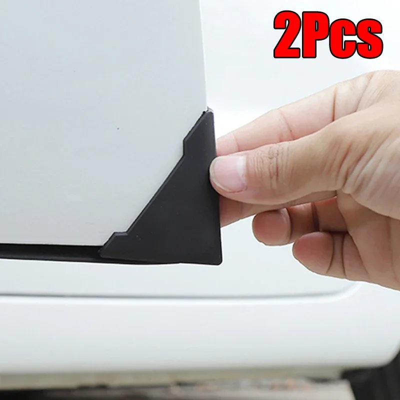 Silicone Anti-collision Car Door Corner Protector 2Pcs Auto Door Corner Guards Anti-Scratch Protection Car Exterior Accessories