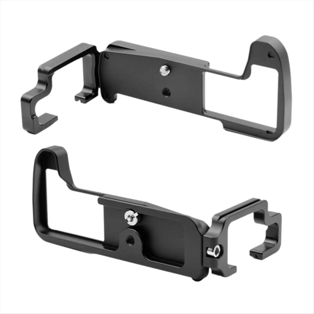 AAAE Camera Quick Install Board Quick Release L-Bracket Camera Grip for E-M1 II Camera Accessories Black