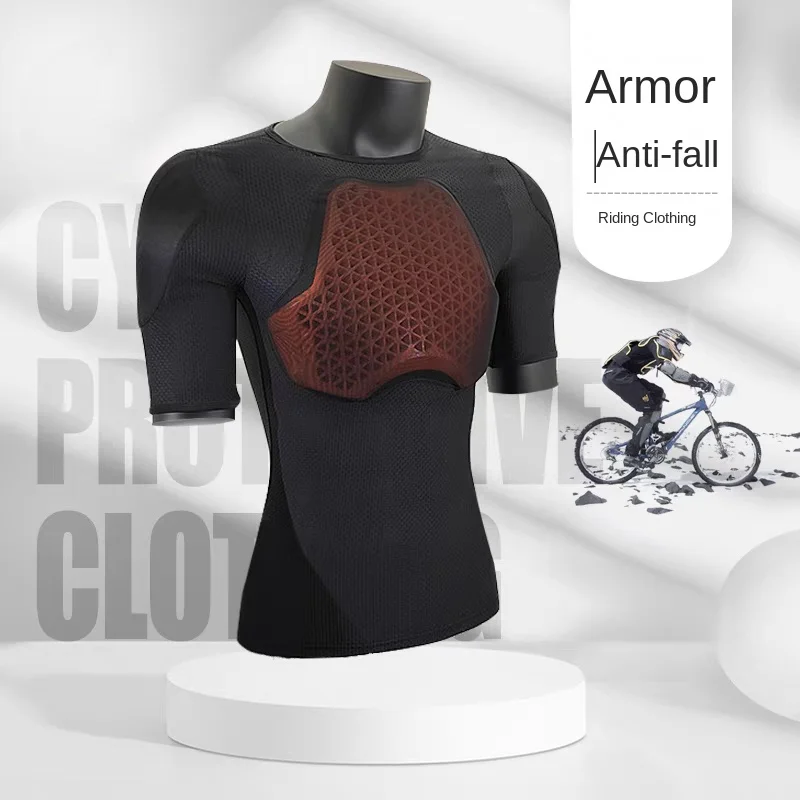 

Motorcycle Armor Summer Fall Prevention SP2 Material Motorcycle Soft Armor Mesh Ventilation Off-road Protective Gear