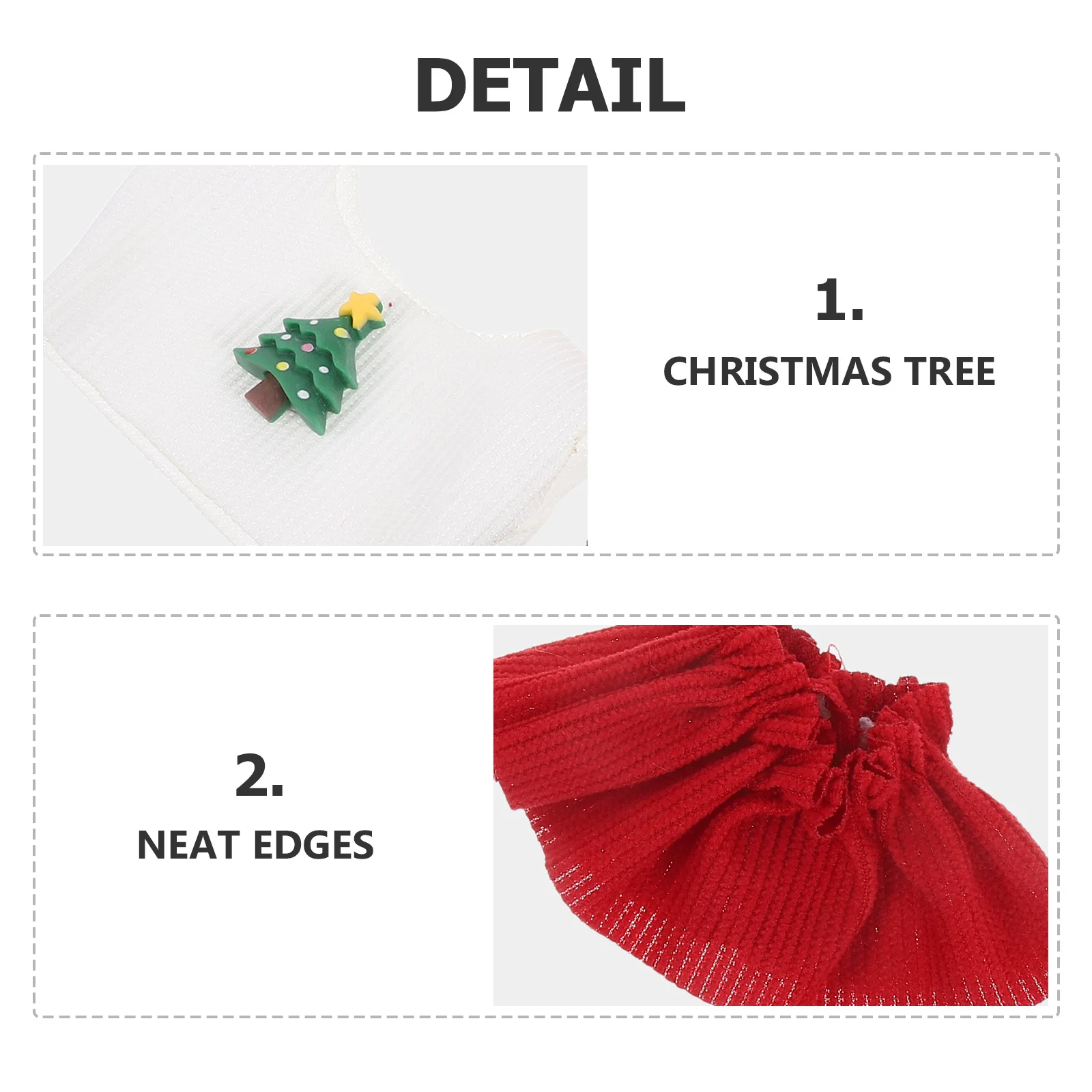 Kerstoutfitset Gebreide Kerstman Top Rok Sjaal Oorbeschermers Trui Vakantie Fantasiespel Kleding 1Set Kerstjurk