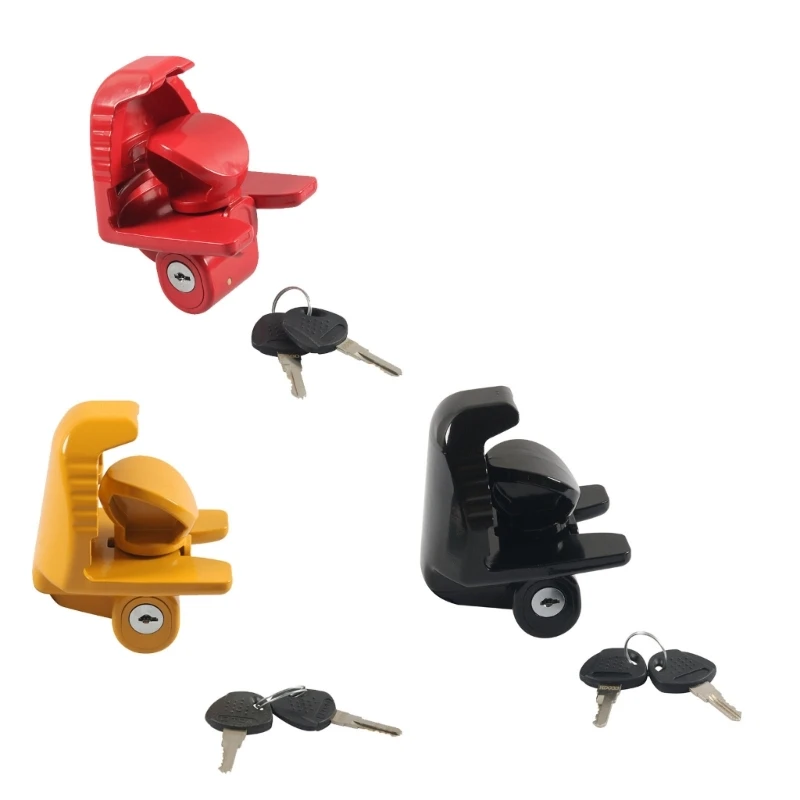 094D Trailer Hitch Lock Towing Hitch Lock Aluminum Trailer Locks Shackle Padlocks Coupler Lock