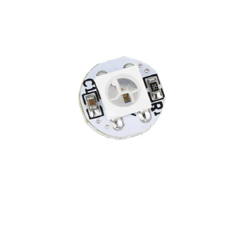 WS2812 5050 RGB-LED, integriertes Vollfarb-Laufwerk, farbige Lichter, rund, quadratisch, mit mehreren Spezifikationen und mehreren Formen