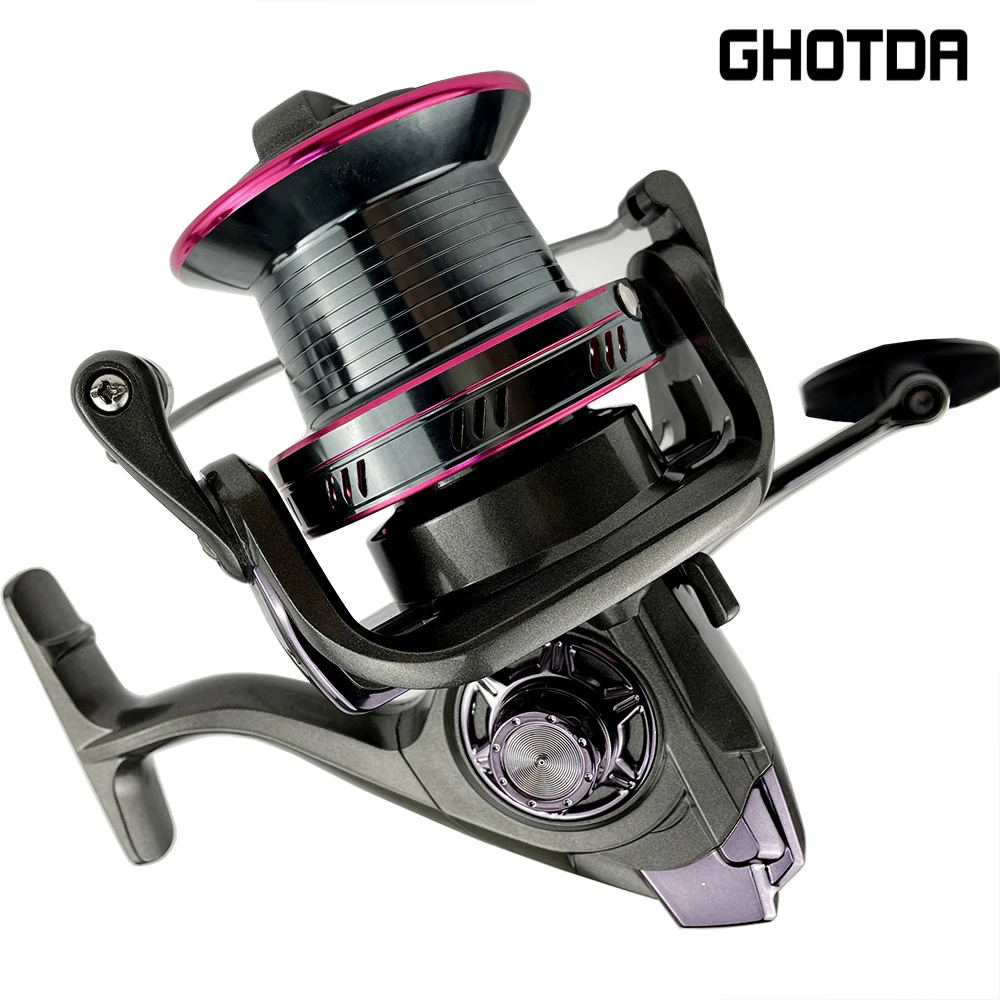 

Fishing Reel 12+1BB 4.0:1 Gear Ratio Jigging Reel Max Drag 30KG Long Shot Spinning Reel Coil Spinning Reel for Saltwater Pesca