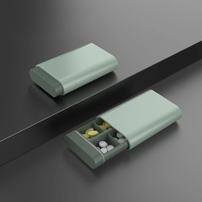 

7-дневная упаковка, портативная коробка для таблеток, мини-куб, аптечка для путешествий, таблетки, органайзер, контейнер для лекарств, таблетки для ухода