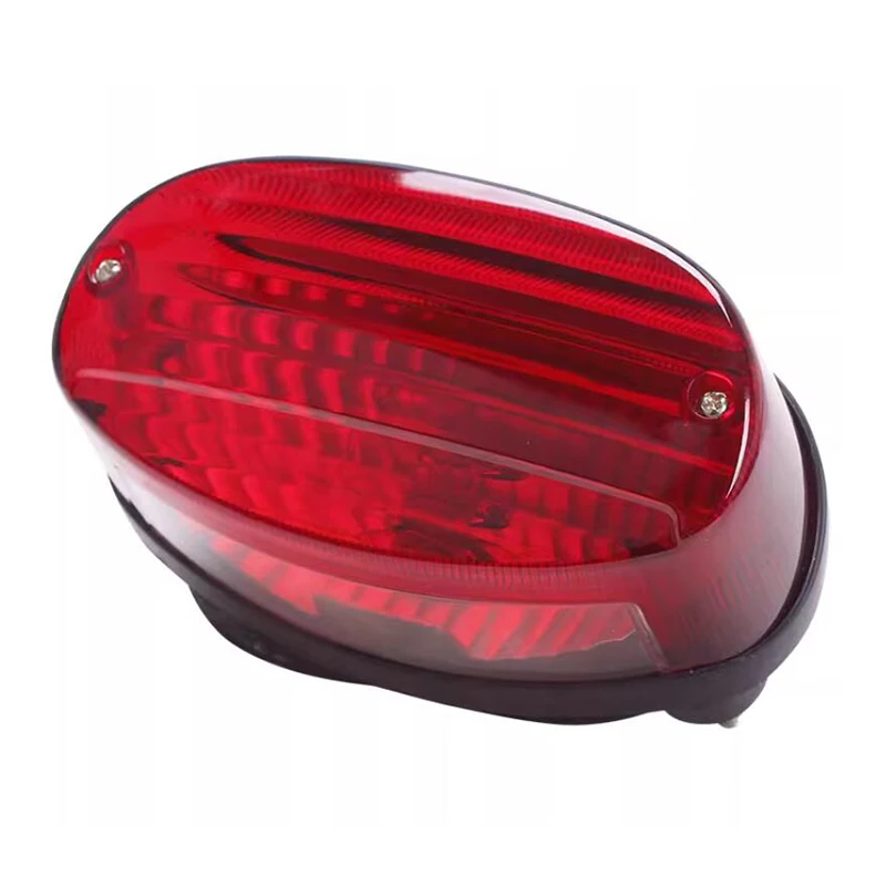 12V Motorbike Taillight Motorcycle Rear Tail Light Brake Light For Yamaha Drag Star 400 DS 400 DS400 For Kawasaki ZR250 Balius
