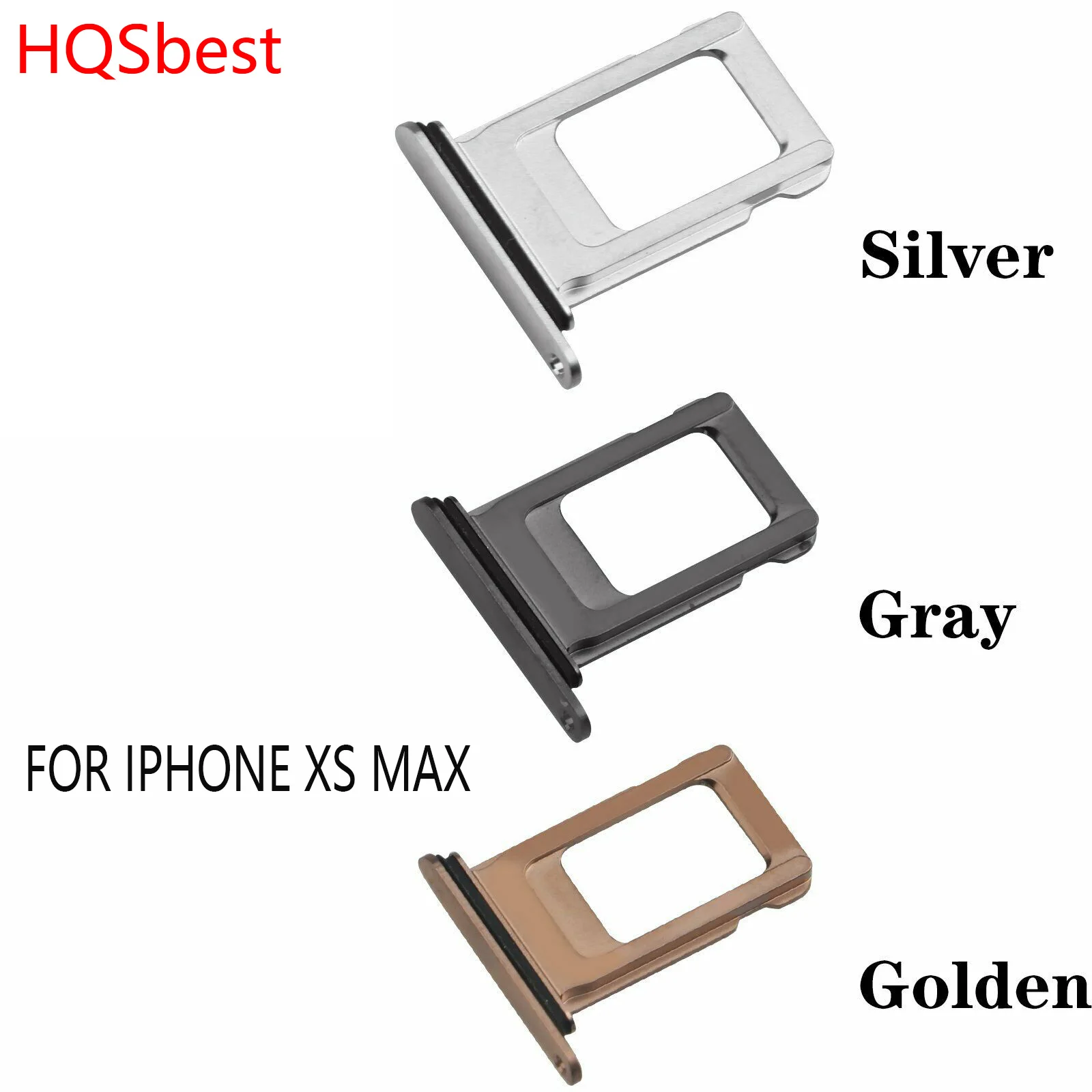 Sim Card Holder Tray With Waterproof   For Iphone X , XS , XS MAX