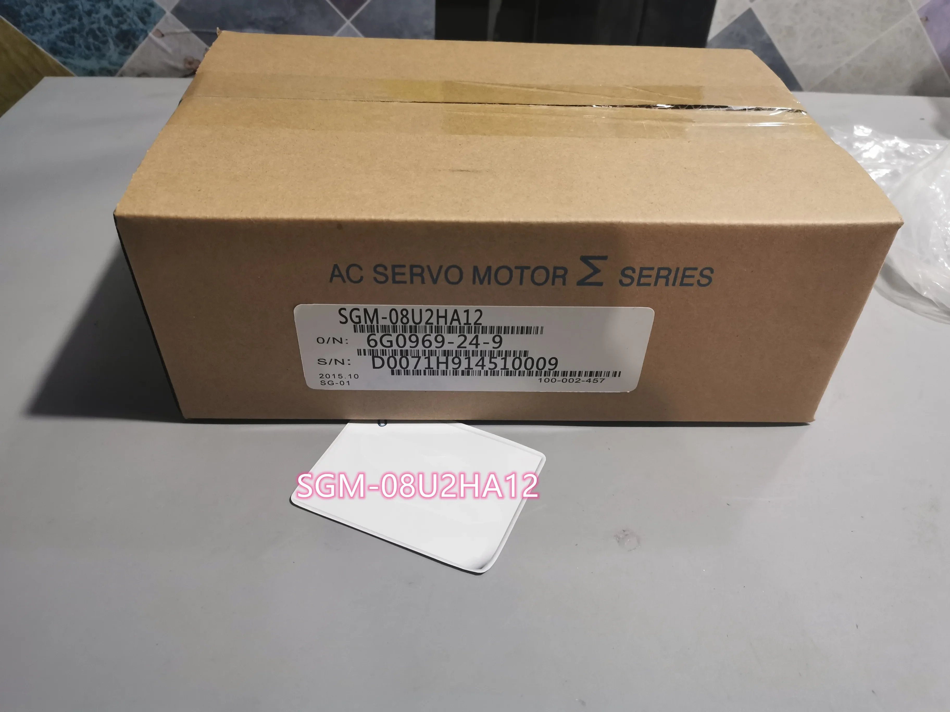 

SGM-08U2HA12 Hot sale Brand new YASKAWA AC Servo Drive