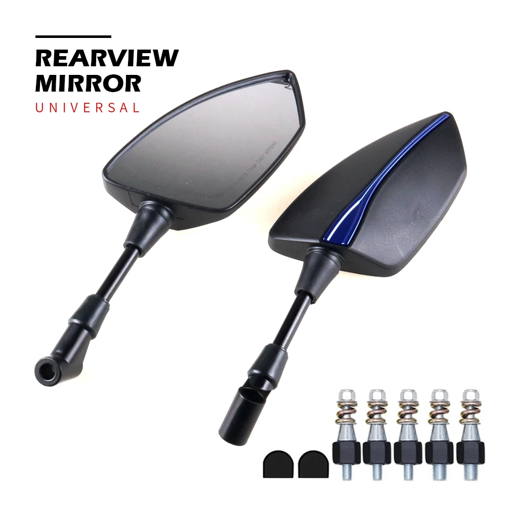 

For HARLEY SOFTAIL SPORTSTER1200 SPORTSTER833 STREET GLIDE Universal 8/10mm Side Mirror Rearview Mirror Modified Accessories