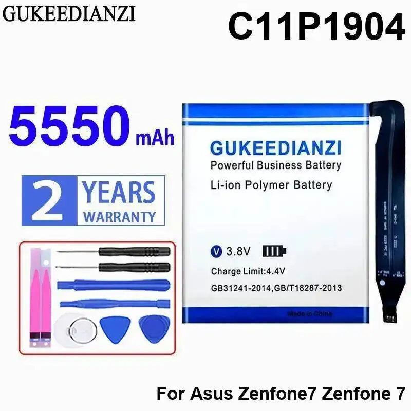 

For Asus Zenfone 7 Long Lasting 5550Mah Premium Replacement C11P1904 Mobile Phone Battery