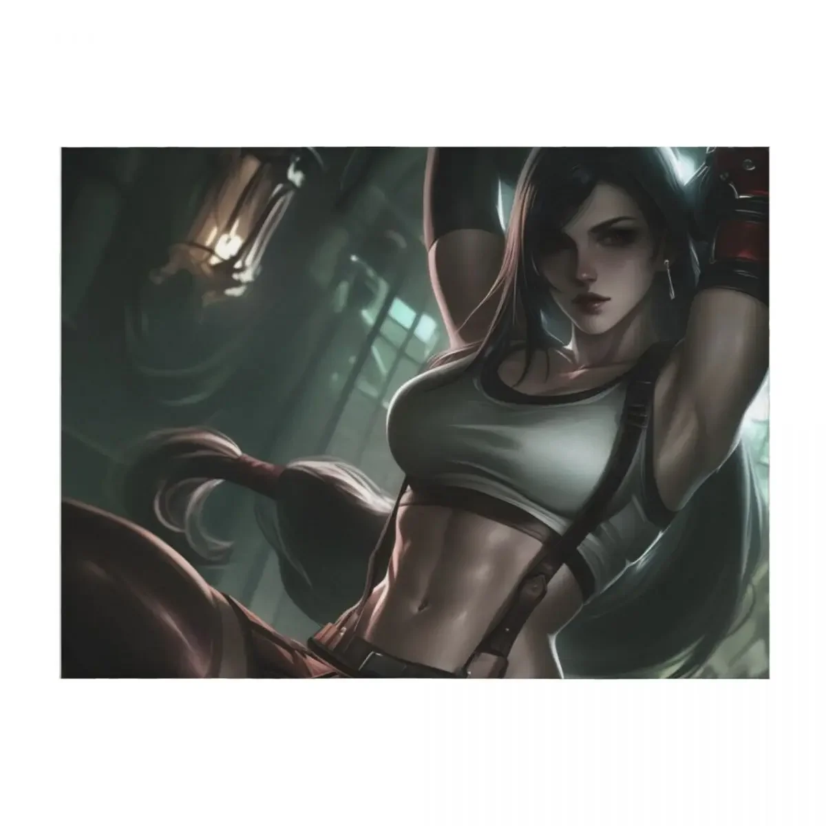 

Tifa Lockhart - 92 Throw Blanket Beach Nap for sofa Luxury Thicken Blankets