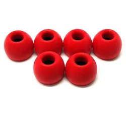 3Pairs Memory Foam Ear Tips for TWS Fiio FH3 In-Ear Earphones 4.9mm Earbuds Soft Easy-to-Replace Ear Pads Earmuffs TS400