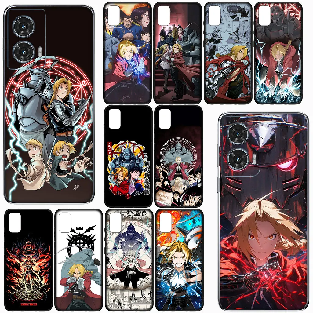 Чехол Fullmetal Alchememis Elric Edward для Samsung Galaxy S22 S21 S20 Fe Ultra S8 Plus M21 M31 M55 M15 + A35 A55 A22 Чехол для телефона