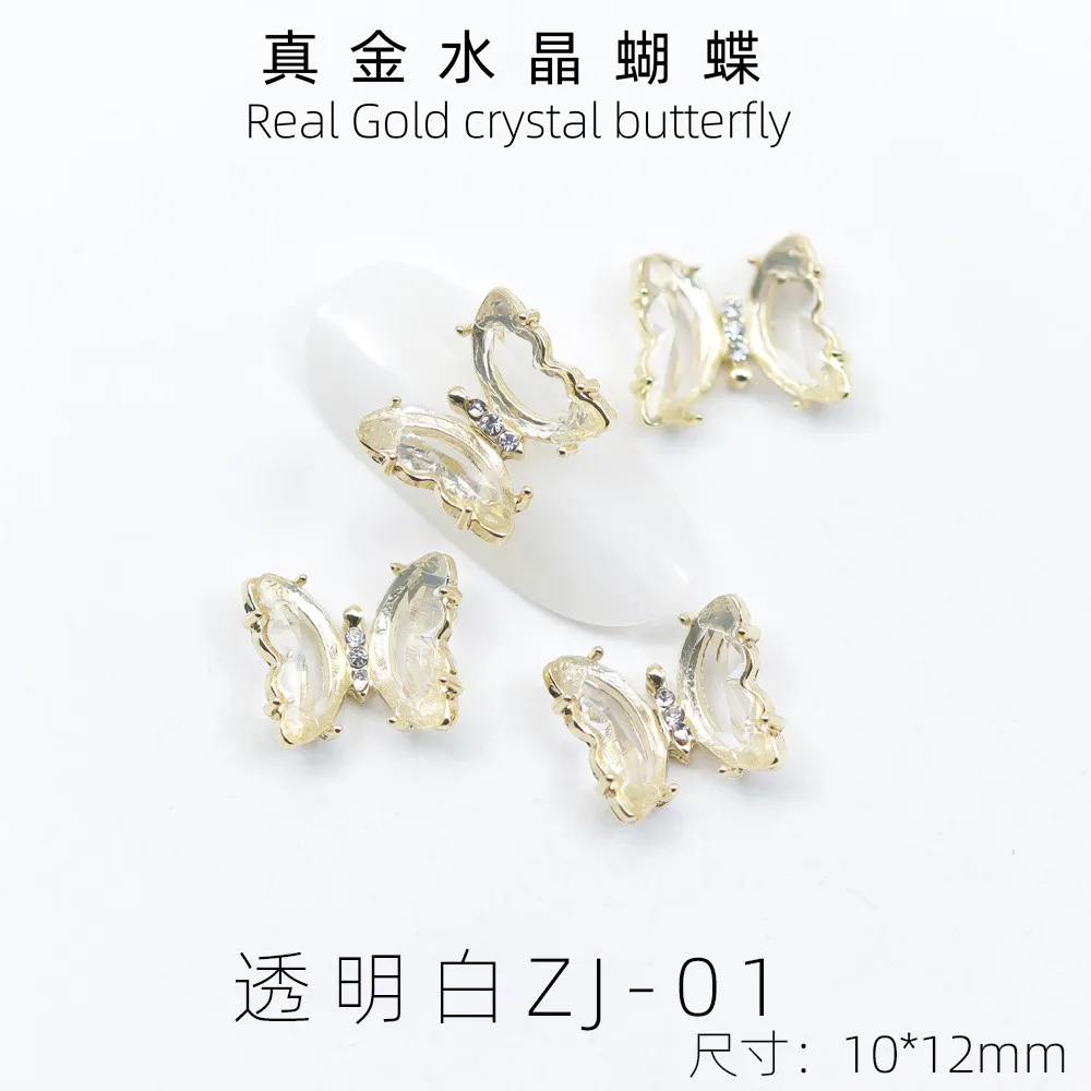 

3D Colorful Bowknot Parts Nail Charms Jewelry Gemstone Manicure DIY Jewelry Nail Decorations Accessories