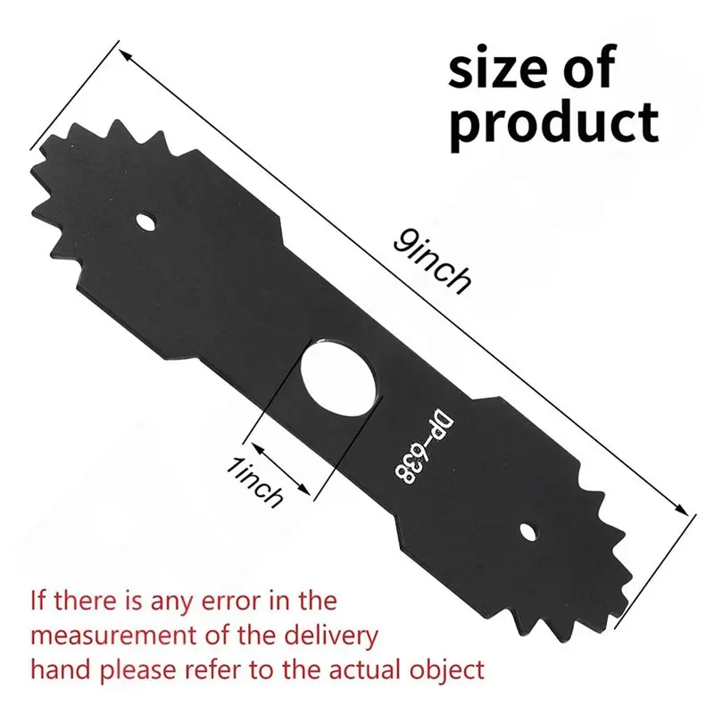 A34R 9 بوصة 638006008 شفرة المقلم لاستبدال Homelite Ryobi Edger لـ RY13050 RY13050A RY15518 RY40030 P2300 RY40706VNM S20