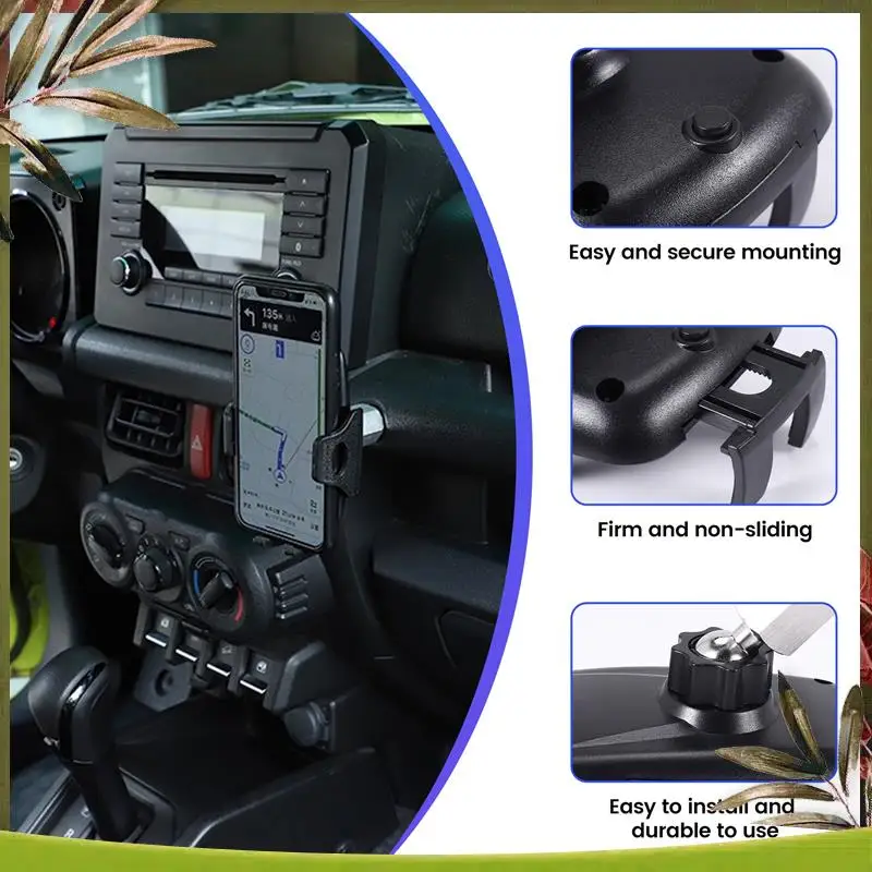 

Портативный многофункциональный кронштейн для Suzuki Jimny JB74, держатель для мобильного телефона, фиксированный для Suzuki Jimny 2019-2021, аксессуары