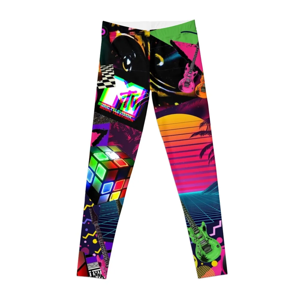 Ultimate Eighties Leggings gym top gym's clothing Golf wear push up tights for Womens Leggings