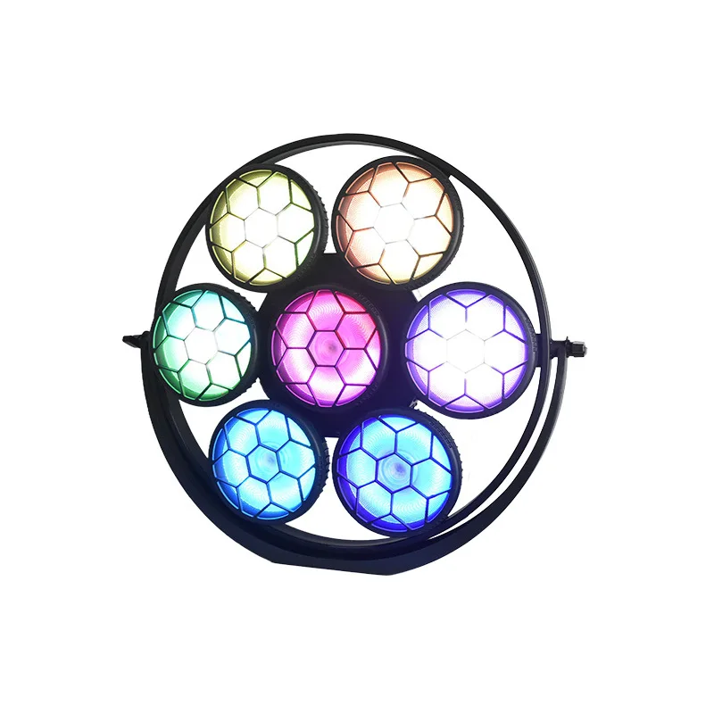 

The Latest 2025 Model of Seven Retro Audience Lights Live Streaming Atmosphere Light Tavern Background Bar Lights Stage Lights