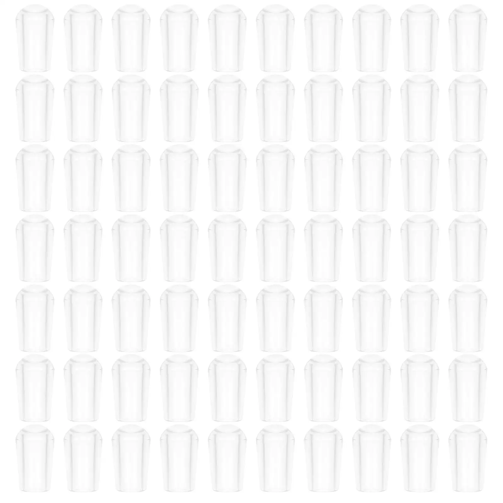 

100pcs 5mm Round Hanger Caps Wire Clothes Rack Protector Anti Scratch Hook Tip Covers Home Storage Accessories