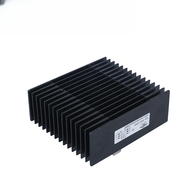 

Three-phase bridge rectifier SQL200A rectifier bridge stack high power with its own heat dissipation function